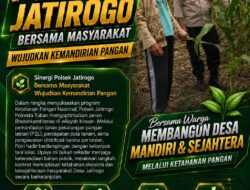 Polri dukung progam Astacita, Polsek Jatirogo Polresta Tuban Turun Cek Tanaman jagung Warga di Desa Ketodan