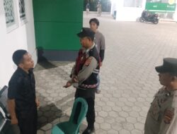 Polsek Pemenang Laksanakan Patroli Objek Vital di Bank NTB Syariah Unit Pemenang