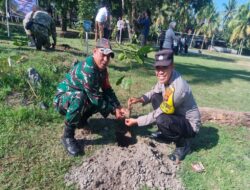Tanam Pohon Serentak, Gerung Perkuat Ketahanan Lingkungan