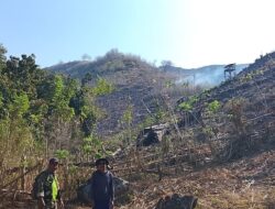 Cegah Api Meluas, Babinsa Edukasi Penggarap Lahan