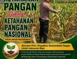 Polsek Jatirogo Turun ke Lahan produktif Desa Demit Wujudkan Dukungan Astacita Swasembada Pangan