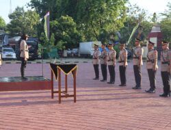 Mutasi Jajaran Polres Sumbawa, Kapolres Pimpin Langsung Upacara Sertijab Kasat Samapta dan Sejumlah Kapolsek
