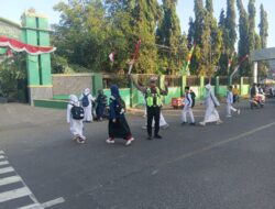 Hadir di Tengah Masyarakat, Lantas Polsek Rasanae Barat Berikan Pelayanan Pagi