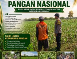 Polsek Montong Polresta Tuban Turun Cek Tanaman jagung Warga di Desa Pucangan