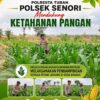 Mendukung Program Ketahanan Pangan Nasional Anggota Bhabinkamtibmas Polsek Senori Polresta Tuban Lakukan Pemantauan Tanaman Jagung Warga Desa Jatisari