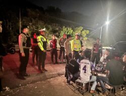 Antisipasi Potensi Kriminalitas di Malam Hari, Piket Pamapta Polres Bima Kabupaten Gencar Laksanakan Patroli KRYD