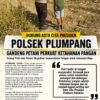 Polsek Plumpang Polresta Tuban Turun Langsung Cek Tanaman Jagung Warga