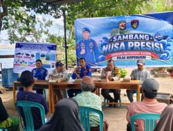 Sambang Nusa Presisi Ditpolairud Polda NTB Sasar Desa Gili Gede Indah