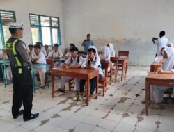 “Police go to school” Unit Kamsel Satlantas Polres Bima Kabupaten Sambangi SMK 5 Bima ini Tujuannya