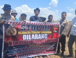 Mencegah Karhutla, Polsek Soromandi Gencarkan Patroli dan Sosialisasi Larangan Pembakaran Hutan dan Lahan