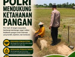 Polri Dukung Astacita, Polsek Merakurak Polres Tuban Turun Cek Tanaman Jagung Warga di Desa Tuwiri Wetan