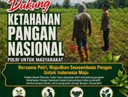 DEMI MENDUKUNG ASTA CITA, POLSEK KEREK KOMITMEN KUATKAN KETAHAN PANGAN DI WILAYAHNYA
