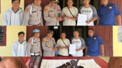 Polsek Tambora Terima Satu Pucuk Senpi Rakitan Yang di Serahkan Secara Sukarela Oleh Warga