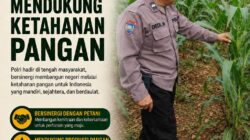 Polri Dukung Astacita, Polsek Merakurak Polres Tuban Turun Cek Tanaman Jagung Warga di Desa Tuwiri Wetan
