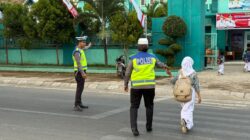 Antisipasi Kemacetan dan Laka Lantas, Sat Lantas Polres Bima Kota Laksanakan Rawan Pagi