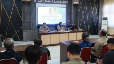 Perkuat Sinergitas dan Keterbukaan Informasi, Kapolres Sumbawa Gelar Silaturahmi Bersama Awak Media