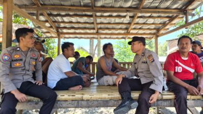 Sat Binmas Polres Bima Kota Gelar Cooling System, Ajak Warga Bersama Jaga Kamtibmas