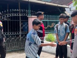 Patroli Dialogis di Meraran, Sat Samapta Polres Sumbawa Barat Ingatkan Pelajar Jauhi Narkoba dan Kenakalan Remaja