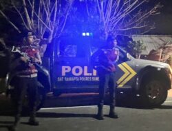 Blue Light hingga Subuh, Sat Samapta Polres Sumbawa Barat Pastikan Kamtibmas Jelang Upacara HUT RI ke-81