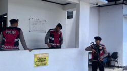 Libur Tanggal Merah, Sat Samapta Polres Sumbawa Barat Patroli Kantor Kejaksaan