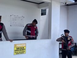 Libur Tanggal Merah, Sat Samapta Polres Sumbawa Barat Patroli Kantor Kejaksaan