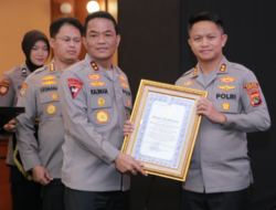 Kapolres Lombok Timur Raih Penghargaan Pelayanan Prima Predikat A dari Kapolri