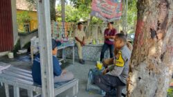 Bhabinkamtibmas Desa Banjarsari Sambangi Warga Dusun Dasan Sawe, Serap Informasi Kamtibmas Jelang Pilkades Serentak 2027