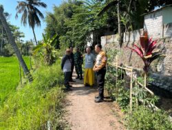 Bhabinkamtibmas Gunung Rajak Sambangi Warga, Ajak Dukung Ketahanan Pangan dan Jaga Kamtibmas