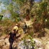Lahan Wakaf Terbakar, TNI-Polri dan Damkar Bertindak