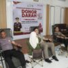 Wujud Sinergitas, Kapolres Sumbawa Barat Ikut Mendonorkan Darah dalam Rangka Hari Lahir Kejaksaan RI ke-81