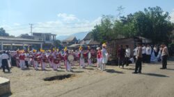 Pawai Ta,aruf Pembukaan STQ Tingkat Kecamatan Madapangga, Polsek Madapangga Gelar Pengamanan