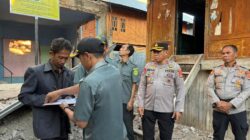 Personel Polres Bima Kabupaten, Laksanakan Pengamanan Eksekusi Lahan di Desa Renda