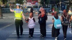 Sat Lantas Polres Bima Kota Gelar Gatur Pagi, Berikan Pelayanan dan Rasa Aman kepada Pengguna Jalan