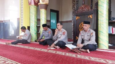POLRES DOMPU GELAR BINROHTAL, PERKUAT IMAN DAN MENTAL PERSONEL DALAM MENJALANKAN TUGAS