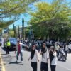 Patroli Rutin dan Pengaturan Lalu Lintas, Sat Lantas Polres Sumbawa Jamin Keamanan di SMAN 2 Sumbawa