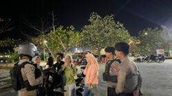 Strong Point Rinjani Polres Bima Kota Hadirkan Rasa Aman bagi Masyarakat di Malam Hari