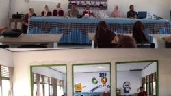 “Police go to School” Kanit Binmas Polsek Sanggar, Jadi Pemateri Penyuluhan Tentang Kesadaran Hukum dan bebas dari Narkoba