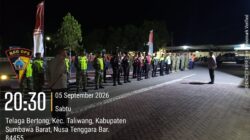 Patroli Rinjani Presisi Libatkan 71 Personel Gabungan di Sumbawa Barat