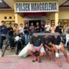 Timsus Polsek Manggelewa Bekuk Terduga Pelaku Curanmor, Empat Motor Diamankan