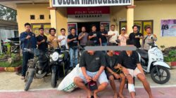 Timsus Polsek Manggelewa Bekuk Terduga Pelaku Curanmor, Empat Motor Diamankan