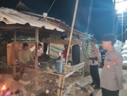 Polsek Wawo Gelar Patroli Blue Light, Cegah Gangguan Kamtibmas