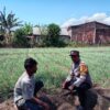 Bhabinkamtibmas Tekasire Sambangi Petani, Sampaikan Imbauan Karhutla dan Antisipasi Gangguan Ternak