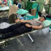 Sambut HUT TNI ke-81, Personel BKO Polda NTB dan Sat Samapta Polres Bima Kota Donor Darah