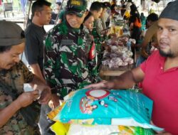 Bazar Kodim 1606/Mataram Dekatkan TNI dengan Masyarakat