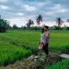 Dukung Ketahanan Pangan Nasional, Bhabinkamtibmas Desa Lekong Sambangi Petani dan Dorong Pemanfaatan Lahan Produktif