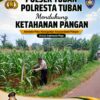 Polsek Tuban Pantau Lahan Jagung, Dukung Ketahanan Pangan Nasional