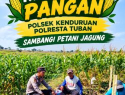 Dukung Astacita Presiden RI, Polsek Kenduruan Polresta Tuban Dorong Ketahanan Pangan Nasional