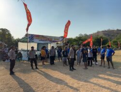 Amankan Turnamen Permata Cup 2026, Polsek Lape Gencarkan Imbauan Sportivitas dan Jaga Kamtibmas di Lopok