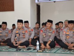 Perkuat Mental dan Spiritual Personel, Polres Bima Kota Ikuti Binroh Bersama Kapolri dan Gus Baha Secara Daring