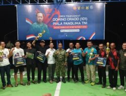 Turnamen Orado Piala Panglima Kodim 1606 Mataram Resmi Ditutup